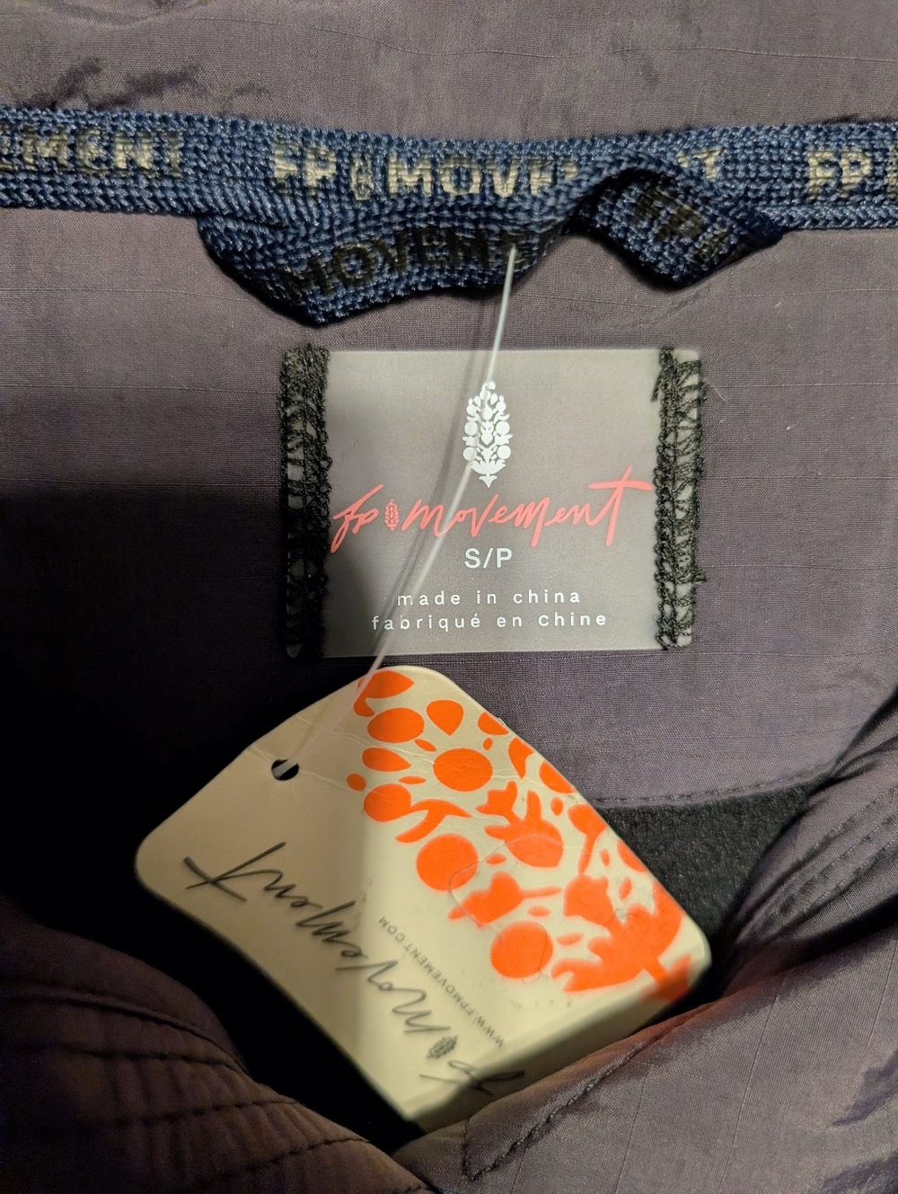 FP Movement by Free People Moon Magic Rain Coat, Small, NWT 298 Retail - Picture 3 of 4